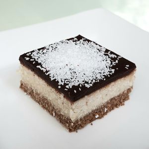 Bounty vegan slice at Vegan Cakes Sydney - Raw Passion in Wetherill Park