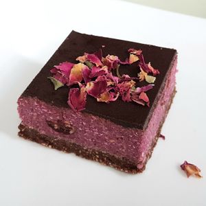 Berry Ripe Slice at Vegan Cakes Sydney - Raw Passion in Wetherill Park