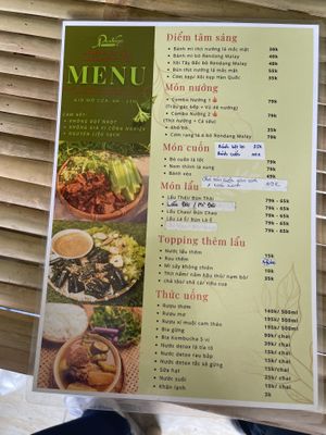Menu   at Pure Vegan by Lam   in Ho Chi Minh City