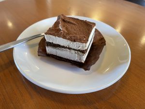 Vegan tiramisu    at Starbucks in Hakodate