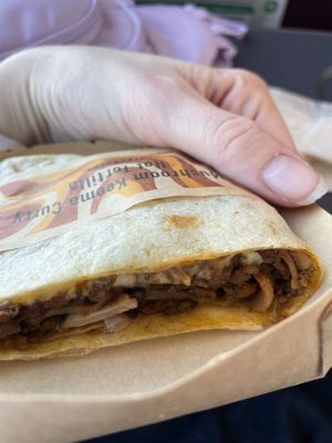 Inside of wrap  at Starbucks in Hakodate