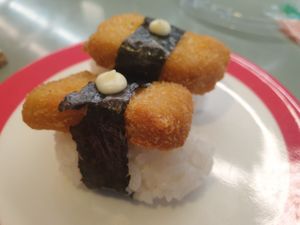 Omni nugget sushi at Midori By Tao's   in Balwyn North