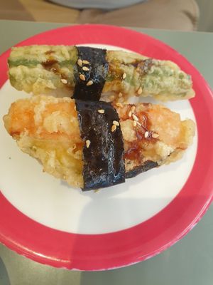 Tempura sushi at Midori By Tao's   in Balwyn North