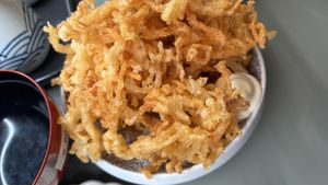 Crispy enoki mushroomm  at Midori By Tao's   in Balwyn North