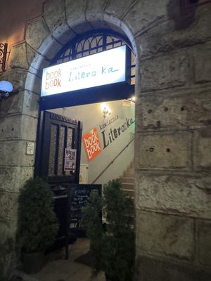 Entrance   at Kawiarnia Literacka in Krakow