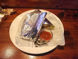 Vegan Burrito at Mr Kato in Chatan