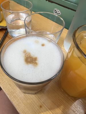 Oat milk cappuccino   at Lake Cafe - λέικ καφέ  in Athens