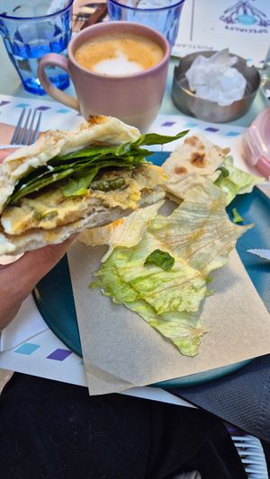 I don't think anyone should serve salad like this. at Lake Cafe - λέικ καφέ  in Athens
