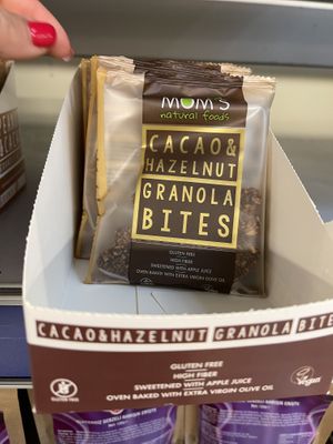 Cacao and hazelnut granola bites   at Metro Toptancı Market  in Antalya