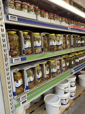 Pickles   at Metro Toptancı Market  in Antalya