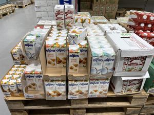 Plant based milks   at Metro Toptancı Market  in Antalya