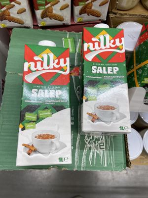 Turkish traditional drink   at Metro Toptancı Market  in Antalya