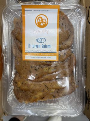 Italian salami  at Metro Toptancı Market  in Antalya