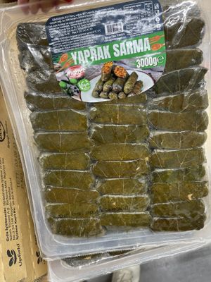 Sarma (stuffed grape leaves) 3000g  at Metro Toptancı Market  in Antalya