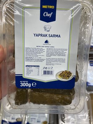Sarma (stuffed grape leaves) 300g  at Metro Toptancı Market  in Antalya