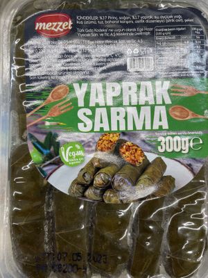 Small Sarma (stuffed grape leaves) 300g  at Metro Toptancı Market  in Antalya