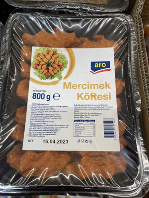 800g lentil patties   at Metro Toptancı Market  in Antalya
