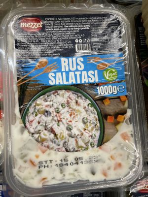 1000g Russian salad   at Metro Toptancı Market  in Antalya