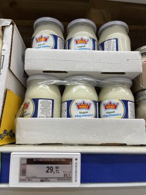 Vegan mayo  at Metro Toptancı Market  in Antalya