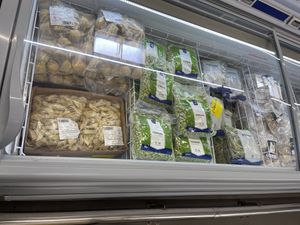 Frozen edamame   at Metro Toptancı Market  in Antalya