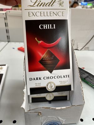 Chili 🌶️ chocolate   at Metro Toptancı Market  in Antalya