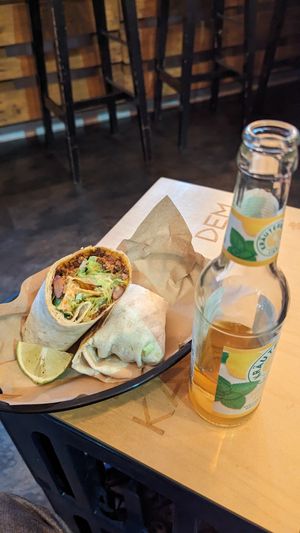 Hackfleisch Hassender Zerhacker at Dooby's Vegan Streetfood in Bochum