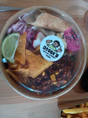 Nachobowl at Dooby's Vegan Streetfood in Bochum