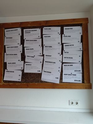 Speisekarte 09.2025 at Dooby's Vegan Streetfood in Bochum