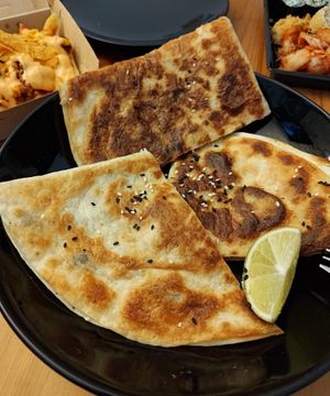 Quesadilla at Dooby's Vegan Streetfood in Bochum