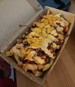 Mexican Fries 🍟 at Dooby's Vegan Streetfood in Bochum