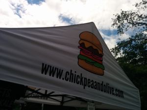 Popup at Smorgasburg
 at Chickpea & Olive in Brooklyn