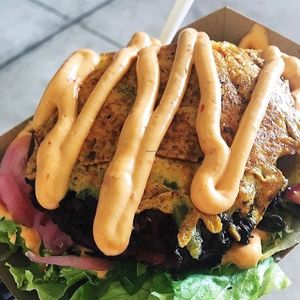 Salad at Chickpea & Olive in Brooklyn