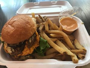 yum at Chickpea & Olive in Brooklyn