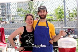 the chefs at Chickpea & Olive in Brooklyn