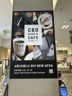   at HealthyTOKYO CBD Shop & Cafe - Shinjuku in Tokyo
