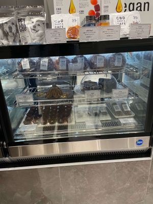 Vegan Cookies and Cakes assortment at HealthyTOKYO CBD Shop & Cafe - Shinjuku in Tokyo