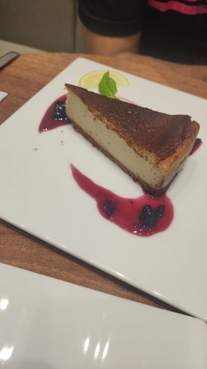 Vegan cheesecake at HealthyTOKYO CBD Shop & Cafe - Shinjuku in Tokyo