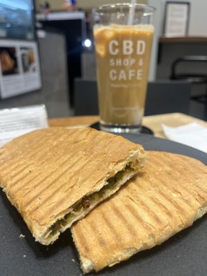 Spinach cheese panini   at HealthyTOKYO CBD Shop & Cafe - Shinjuku in Tokyo