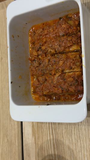 Vegan lasagna!  at HealthyTOKYO CBD Shop & Cafe - Shinjuku in Tokyo