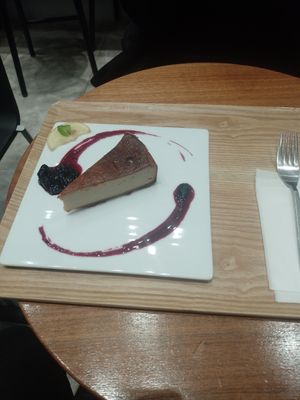 Vegan cheesecake at HealthyTOKYO CBD Shop & Cafe - Shinjuku in Tokyo