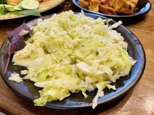 Stir fried cabbage  at Bún Dảo Cơm Sườm - Maybe closed in Cao Bang