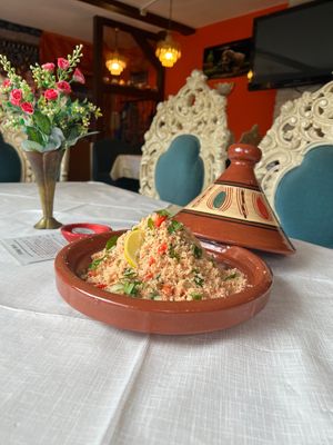 Cocous salat vegan at Prince Pakistanisch Indisches Restaurant in Prerow
