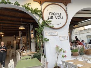 Front at Menu Me Nou - Menu με νου in Naxos
