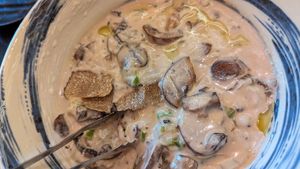 Udon noodles at PLANTA Queen in Washington