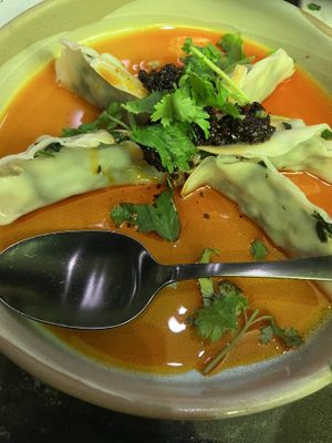 Dumplings  at PLANTA Queen in Washington