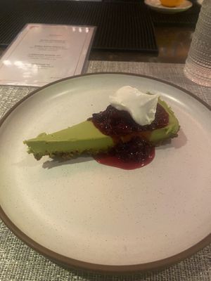 Matcha cheesecake   at PLANTA Queen in Washington