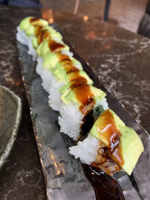 Dragon roll  at PLANTA Queen in Washington