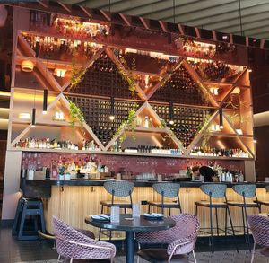 Lovely bar! All drinks vegan! at PLANTA Queen in Washington