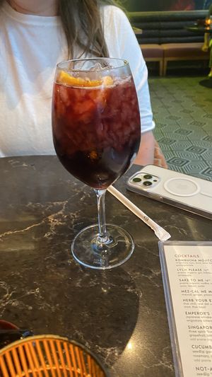 Cherry cola spritz   at PLANTA Queen in Washington
