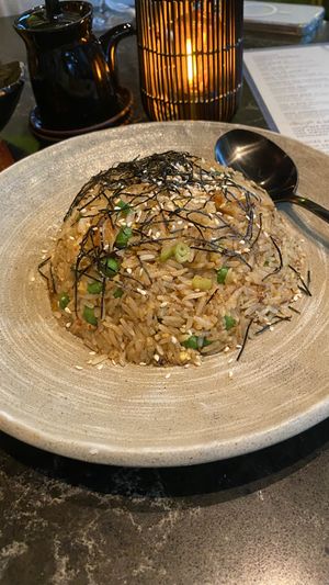 Kimchi fried ricee  at PLANTA Queen in Washington